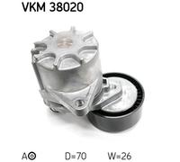 SKF Galet tendeur courroie d'accessoire VKM 38020 – Kit enrouleur Multi‑V