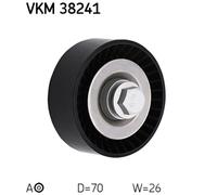 SKF Poulie-tendeur VKM 38241 pour courroie trapézoïdale à nervures