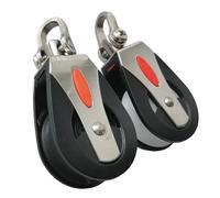 Poulie Utiliser for le yacht à voile 1500Lbs réa tête universelle en acier inoxydable poulie en Nylon voilier plaine pivotant bloc de roulement corde. Poulie Universelle Pour Meuble Acier Inoxydable (