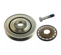 Febi bilstein 106476 Jeu de poulies (découplées) pour vilebrequin, avec roue polaire et vis, 1 pièce