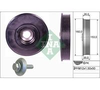 Poulie, vilebrequin INA 544 0079 20 pour MAZDA 2 (DY) 1.4 2003-2007