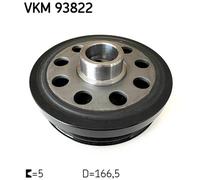 SKF Poulie vilebrequin VKM 93822