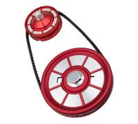 Poulies alu rouge d'alternateur et vilebrequin pour VOLKSWAGEN moteur type 1