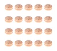 Poulies de construction de bateau en bois, poulies en bois, réutilisables, 20 x kit de construction naval, accessoires de voile, pour bricolage nautique