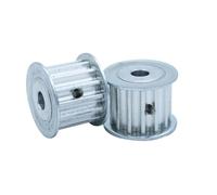 Poulies de Type HTD 5M, 10T 12T 14T 5/6/6.35/7/8/10mm, alésage intérieur, pas de 5mm, largeur de courroie 16/21mm(5M-12T Bore 8mm,16mm)