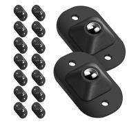 Poulies en acier inoxydable, roulettes pivotantes, roues de poulie adhésives en acier inoxydable | Roulettes à forte adhérence pour meubles et appareils pour emballer des boîtes, des casiers, des