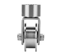 Poulies Pivotantes Silencieuses Bloc De Poulie À Rouleaux De Roue Rotations À 360 Degrés Excellente Durabilité Tractions Rouleau De Roue Remplacement De Porte De Garage