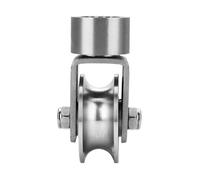 Poulies Pivotantes Silencieuses Bloc De Poulie À Rouleaux De Roue Rotations À 360 Degrés Excellente Durabilité Tractions Rouleau De Roue Remplacement De Porte De Garage