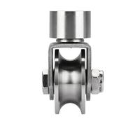 Poulies Pivotantes Silencieuses Bloc De Poulie À Rouleaux De Roue Rotations À 360 Degrés Excellente Durabilité Tractions Rouleau De Roue Remplacement De Porte De Garage