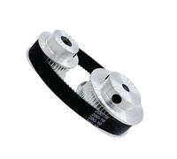 Poulies Synchrones GT2 40Dents 60Dents Alésage 5-12Mm Rapport Réduction 1:1,5 Longueur 200Mm Largeur 610-6Mm Courroies 852-6Mm Courroie Transmission Trapézoïdale(5mm,5MM_2GT-852-6MM)