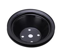 Poulle de vilebrequin en métal Pulle de pompe à eau longue Poulle de poulie Remplacement de haute performance pour Chevy SBC 262 327 400 Small Block V8 Gen I Construction durable