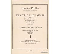 POULLOT F. - TRAITE DES GAMMES D'APRES BALAY VOL.1 - TUBA - SAXHORNS BASSES