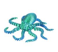 Poulpe Articulée Imprimé En 3D - Jouet D'animaux De Poulpe Imprimé En 3D, Découverte Sensorielle Créature De La Mer Jouet Agité Sensoriel Panier De Pâques Stuffer, Ornement Créatif Fai-da-