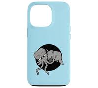 Poulpe cachalot lutte contre les monstres profonds de la mer spermwhale fun Coque pour iPhone 13 Pro