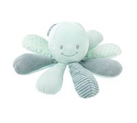 Nattou- LAPIDOU Octopus Activité, 879712, Vert, 20 cm