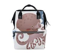 Poulpe De Dessin Animé Sac à Langer Sac à Dos Grande Capacité Multifonction Sac à Couches pour Voyage Maman Femme Papa