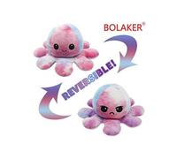 Poulpe en peluche réversible BOLAKER 20cm, couleur G