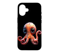 Poulpe Petite Pieuvre Mer Amour Doux Poulpe Coque pour iPhone 16