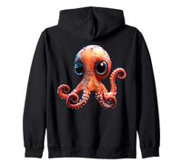 Poulpe Petite Pieuvre Mer Amour Doux Poulpe Sweat à Capuche