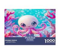 Poulpe Puzzle De 1000 Pièces : pour Les Couples Seniors, Un Moment De Complicité Et De Calme