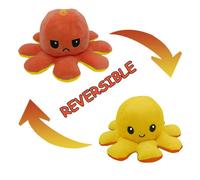 Poulpe Réversible - Jaune Et Orange