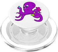 Poulpe Scientifique Éprouvette PopSockets PopGrip pour MagSafe