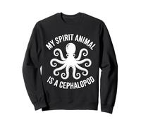 Poulpe Spirit Animal Amoureux des Céphalopodes Sweatshirt
