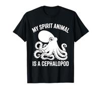 Poulpe Spirit Animal Amoureux des Céphalopodes T-Shirt