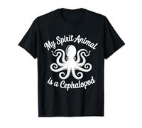 Poulpe Spirit Animal Amoureux des Céphalopodes T-Shirt