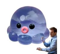 Poulpe Squishy, Balle Anti-Stress Presser, Jouet Fidget, Jouet Bulles Faire Soi-Même, Jouets Sensoriel pour Adultes Et Kids, Idéal pour Classe, Bien-être Mental Et Voyages