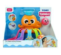 Poulpy d'activités 7-en-1 - TOMY - Jouet de bain éducatif pour bébé - Bleu - 12 mois et plus