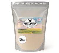 Poultry Pro Bain de poussière de cendres volcaniques naturelles pour poulets, élever des œufs de poule plus sains, produit d'entretien de la volaille pour poulailler, arrière-cour et fermes