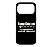 POUMON Cancer 1 Star Review F-cking Nightmare Funny Meme Coque pour iPhone 17 Pro Max