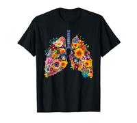 Poumon floral - Poumon vert - Poumons fabriqués à partir de plantes T-Shirt
