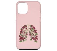 Poumons Botaniques Arbre Fleurs Respiration Orgue Bougainvillier Coque pour iPhone 12/12 Pro