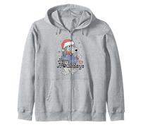 Pound Puppies Christmas Happy Holidays Distressed Style Art Sweat à Capuche