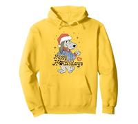 Pound Puppies Christmas Happy Holidays Distressed Style Art Sweat à Capuche