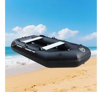 Pounjsd Bateau Pneumatique Plancher Latte Carbone - Bateau Gonflable Piscine 2m - Annexe Gonflable pour 2,3 Personnes - Kayak de mer Gonflable - Bateau de Pêche en Caoutchouc