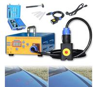 Pounjsd Kit de réparation de Bosses de Voiture, Outil De Débosselage De Carrosserie De Voiture, 1380 W PDR Chauffage à Induction, pour DéBosselage de Voiture et Dommages CauséS par La GrêLe