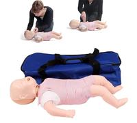 Pounjsd Modèle de Premiers Secours pour Nourrissons, Mannequin de Réanimation pour bébé,60cm Mannequin De RCR pour Bébé, Modèle Infarct Infant, Simulateur De Réanimation Cardio-pulmonaire