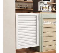 Pounjsd Porte Saloon Couloirs Intérieurs, Portes Battantes en bois, Porte Battante Rétro À Persiennes, Portes Battantes de Café en Bois pour cloison de comptoir, terrasse, entrée de jardin(W40×H70cm)