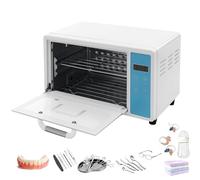 Pounjsd Stérilisateur Haute Température UV, 10L, avec sèche-linge, stérilisateur avec minuterie, désinfectant UV pour cosmétiques, studios de soins des pieds, salon de coiffure (Bleu)