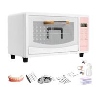 Pounjsd Stérilisateur Haute Température UV, 10L, avec sèche-linge, stérilisateur multifonction, Stérilisateur UV pour instruments pour Laboratoires,Maison,Salons de Manucure et de Beauté (Rose)
