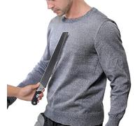 Pounjsd Vêtements Résistants aux Coupures,Vêtement de protection invisible,Gilet Anti-coupures et Anti-Coups de Niveau 5, Couteaux Gilet Résistant Aux Coupures pour protéger la sécurité personnelle L