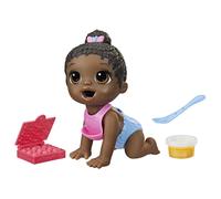 Poup e Baby Alive Lil Snacks, 20 cm, mod le bo te go ter , pour enfants de 3 ans et plus, cheveux noirs
