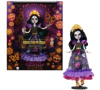 Poup?e Monster High Skelita Calaveras - ?dition Dia De Muertos avec D?tails de Cr?ne Sucre et Marigold - Collection Multi