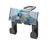 Poupangke Crochet de sac à main de voiture pour appuie-tête - Crochet multi-usage pour siège de voiture | Accessoire d'intérieur de voiture, porte-sac à main, porte-monnaie, clip de rangement pour