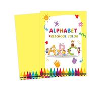 Poupangke Livres de Ricalco pour enfants - Livre pour apprendre à écrire l'alphabet, activités éducatives préscolaires pour enfants, hommes et femmes, apprentissage des couleurs à la maison