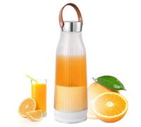 Poupangke Mélangeur personnel, mélangeur à smoothies - Mélangeur portable USB sans fil 14 oz - Mélangeur à smoothies puissants pour la fête des mères, anniversaires,