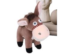 Poupangke Porte-clés en peluche âne, porte-clés en peluche âne | Mignon porte-clés avec poupée âne en peluche - Pendentif sac à dos en peluche Pendentif porte-clés poupée animal